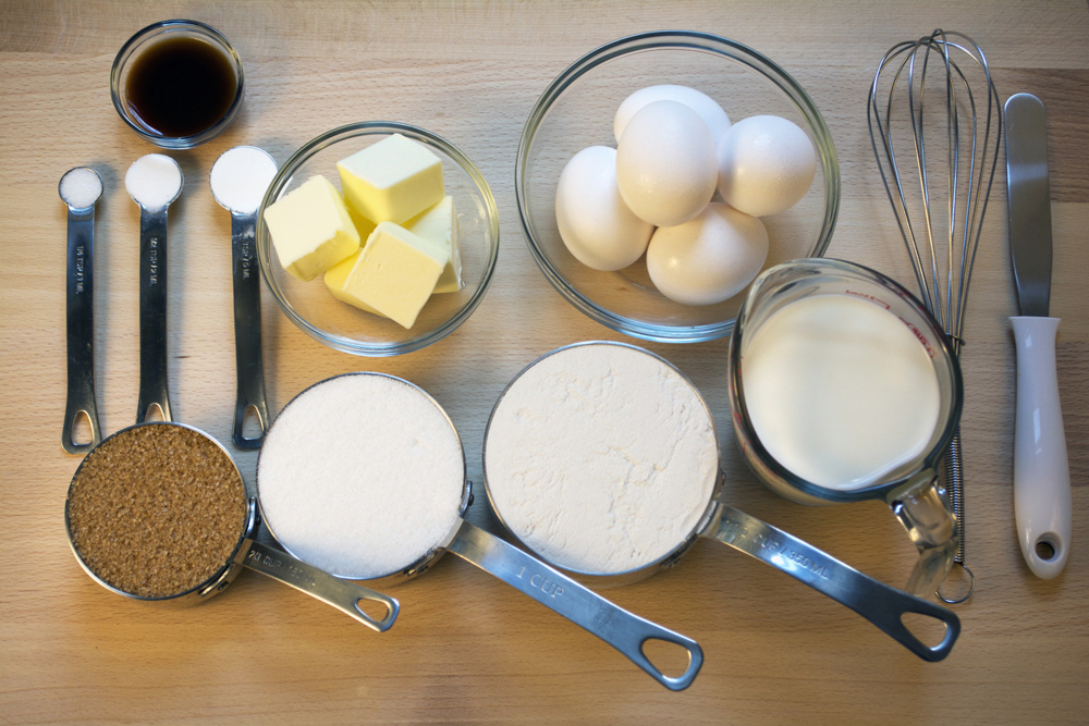Basic Ingredients using in Baking, Bakery and culinary field