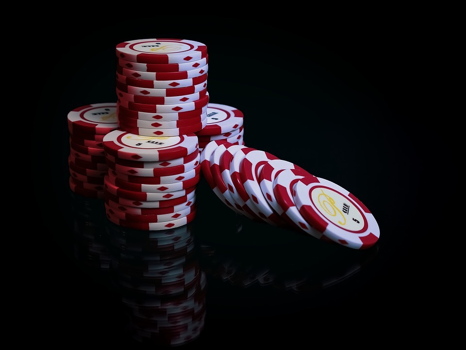stack of poker chips