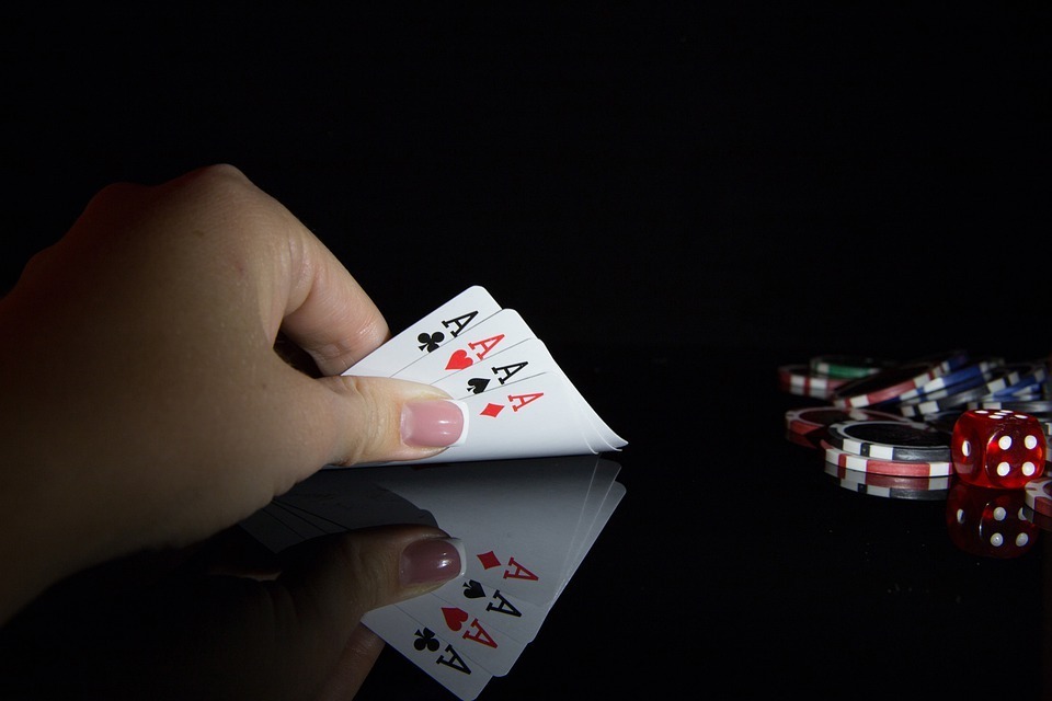playing cards for casino table games