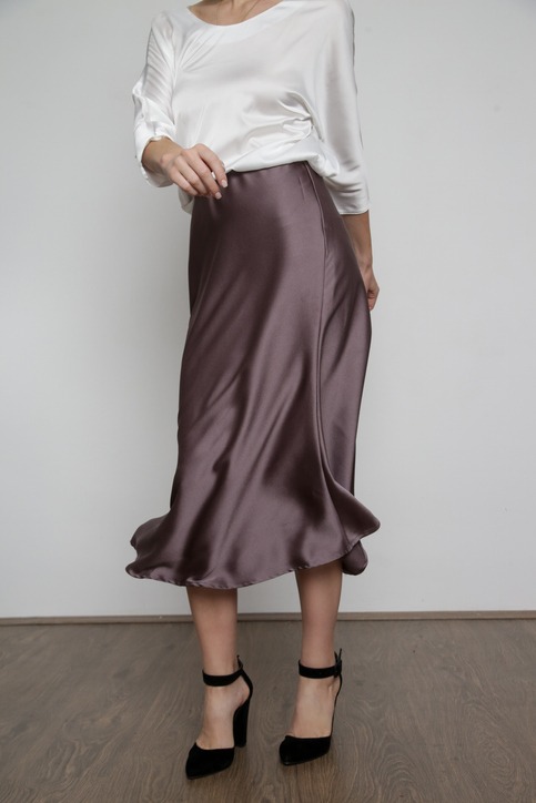 Sleek Slip Skirt