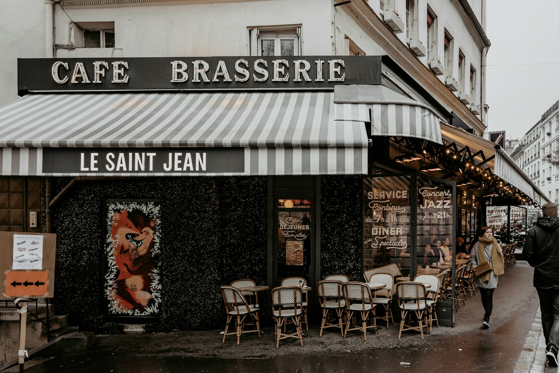 cafe, and restaurant in Paris