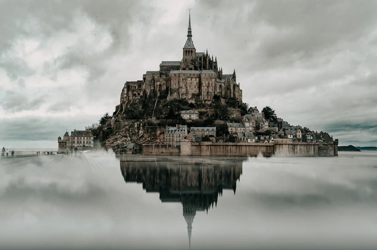 Witness the ethereal beauty of Mont-Saint-Michel