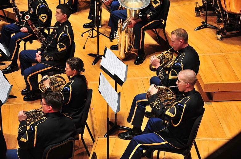 a-horn-section-in-a-military-concert-band
