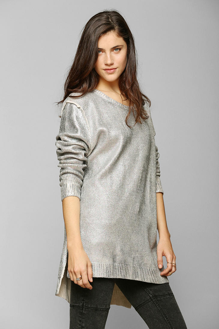 Gray-American-Apparel-Sweater