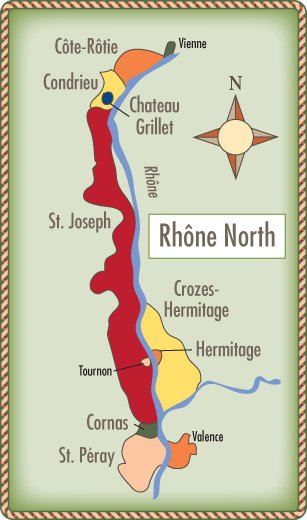 North-Rhone-map